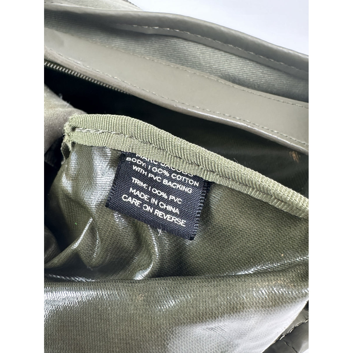 Marc by Marc Jacobs Green Cotton Handbag image 2