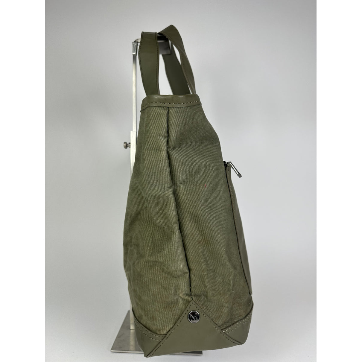 Marc by Marc Jacobs Green Cotton Handbag image 4