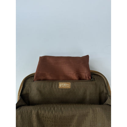 Fendi Peekaboo Red Leather Handbag image 2