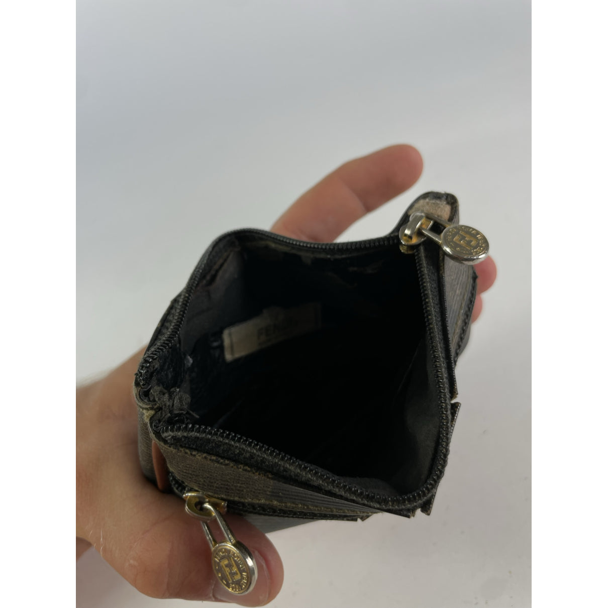 Fendi Brown Leather Purse image 4