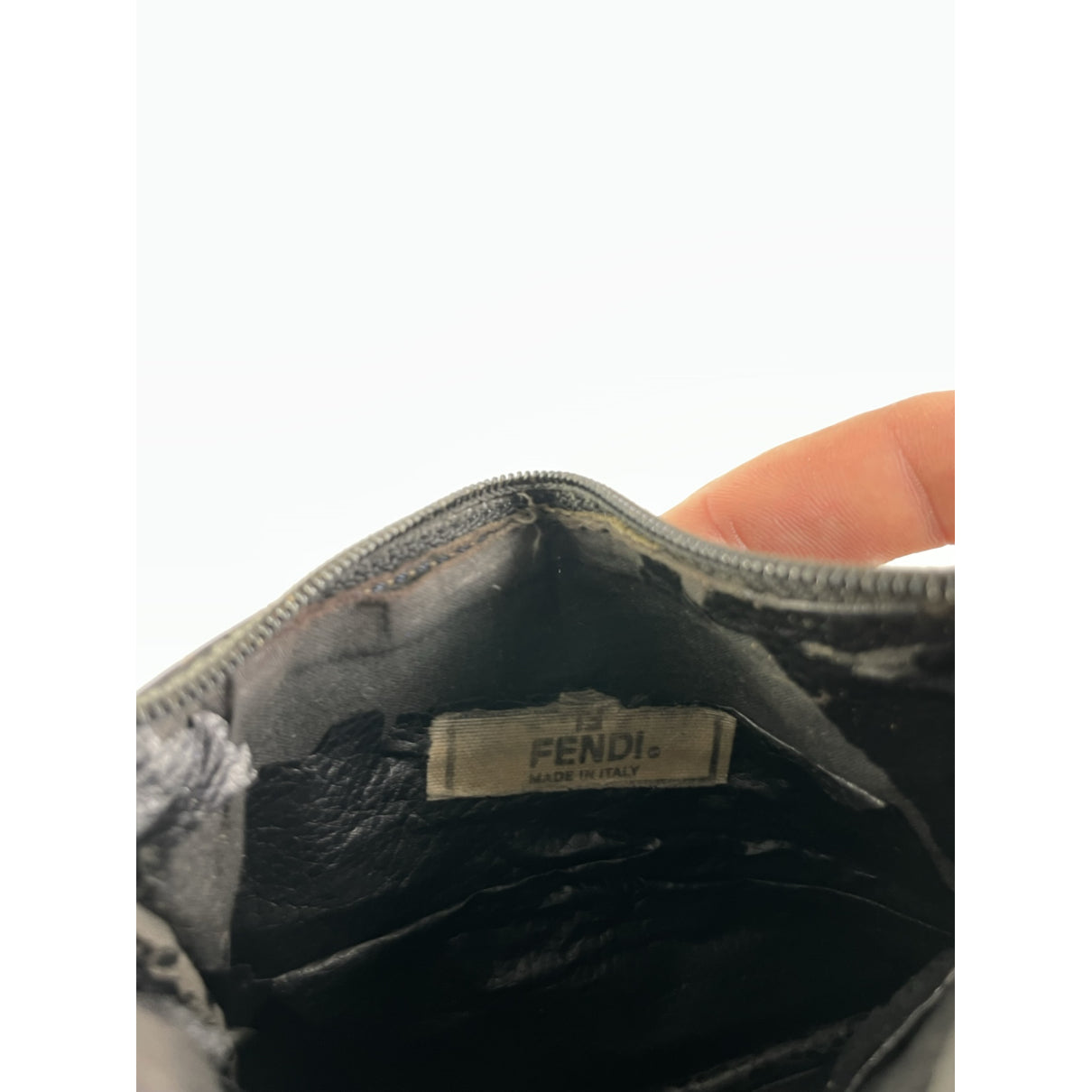 Fendi Brown Leather Purse image 5