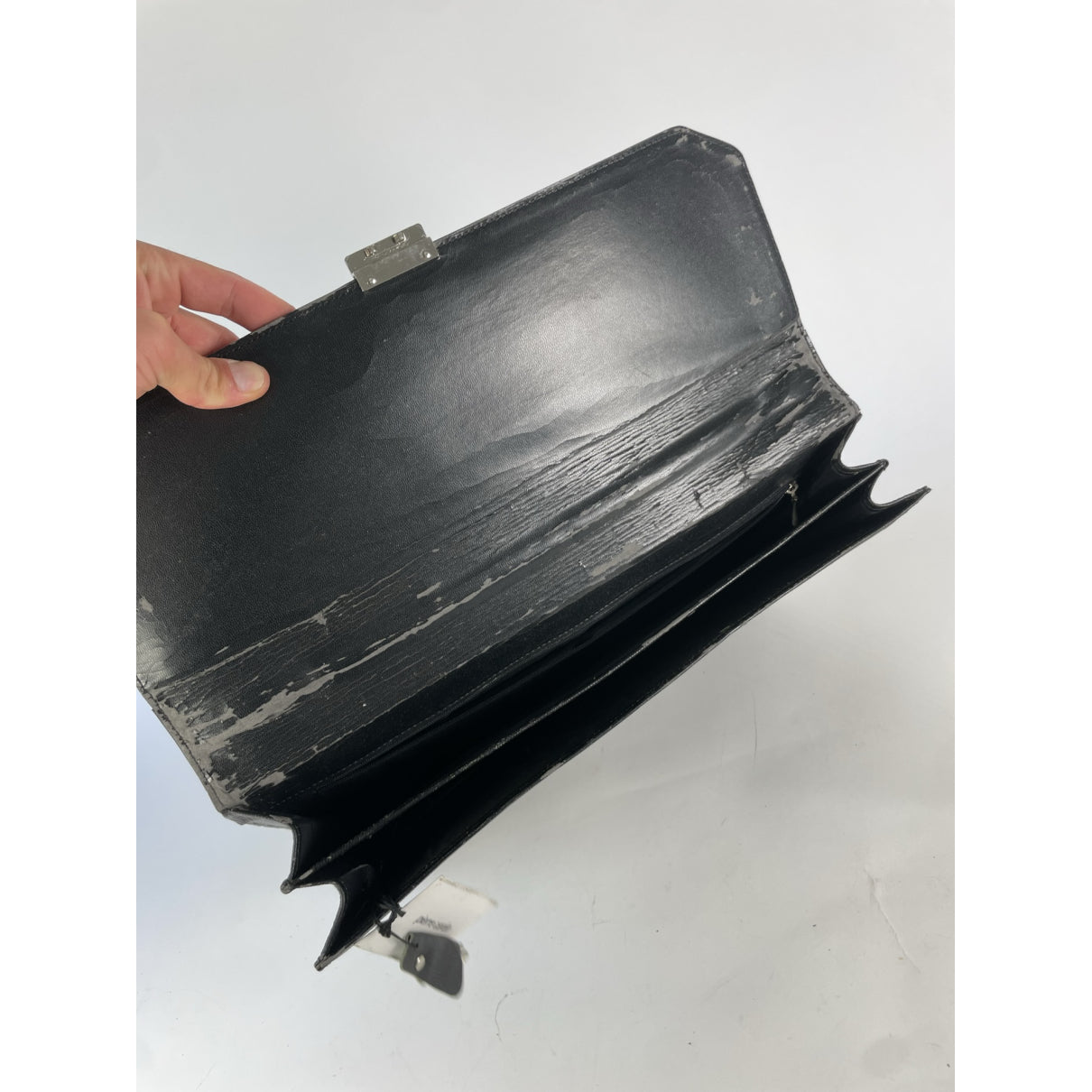 Pierre Cardin Black Leather Bag image 3