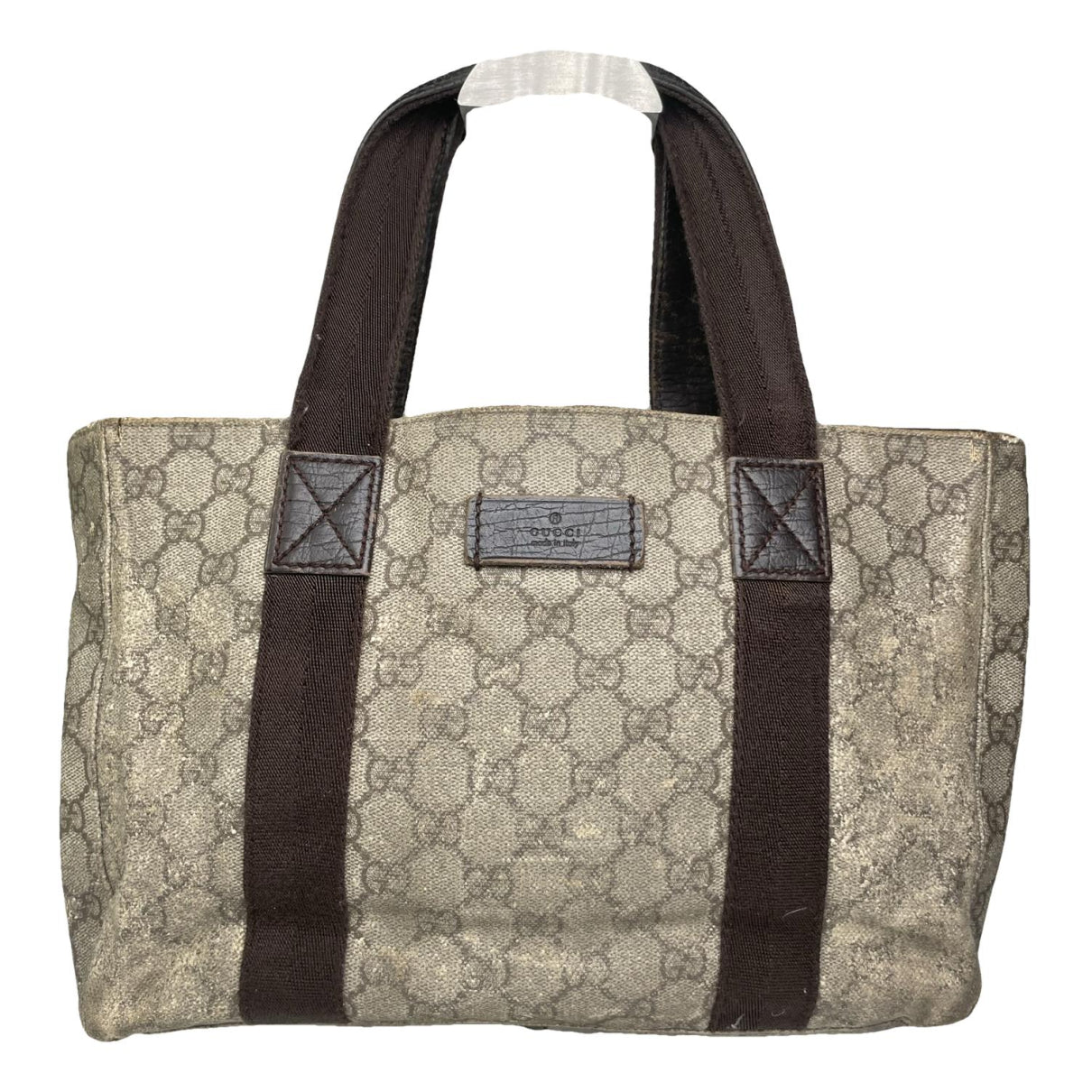 Gucci Ophidia Grey Leather Handbag image 1