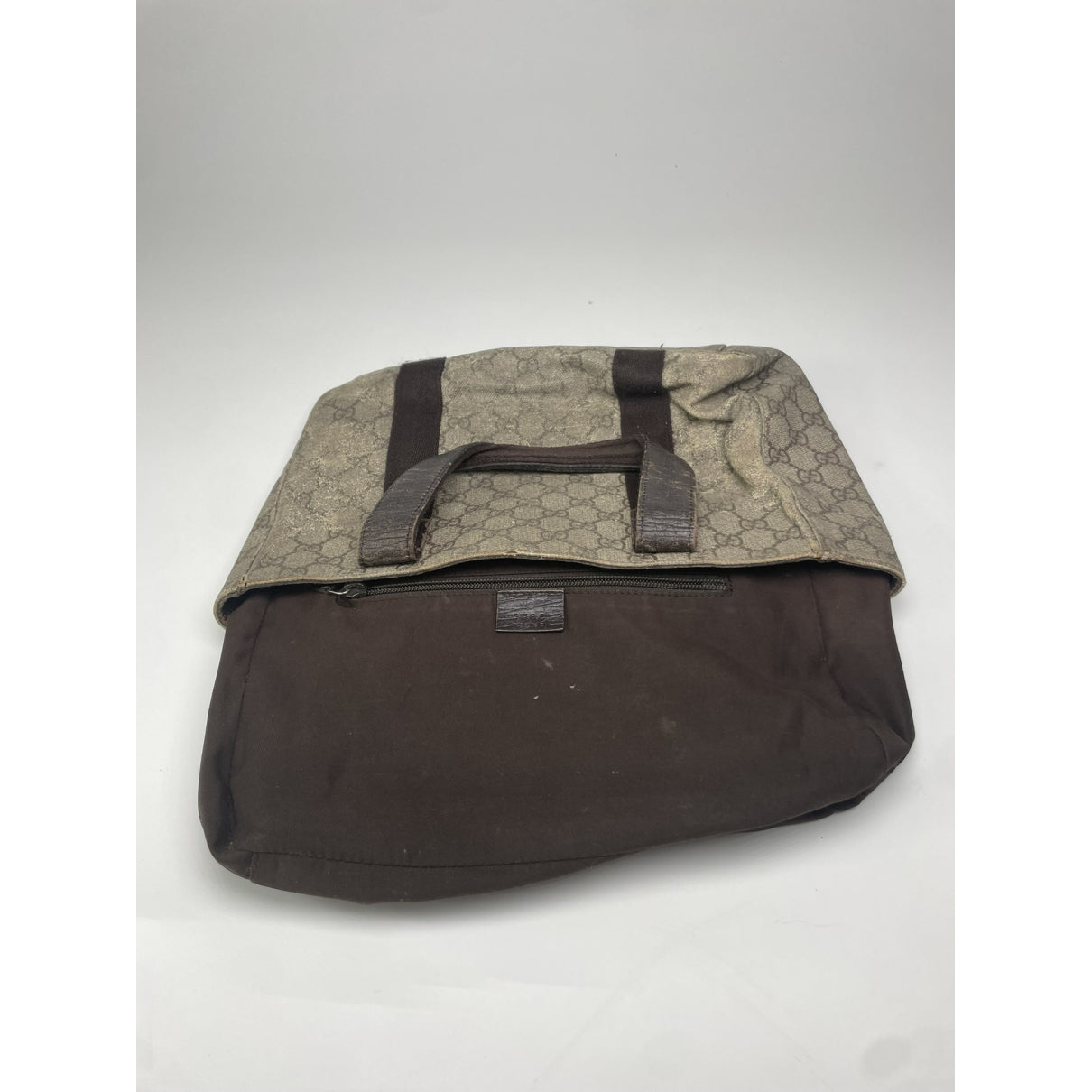 Gucci Ophidia Grey Leather Handbag image 2