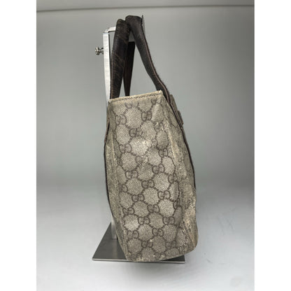Gucci Ophidia Grey Leather Handbag image 4