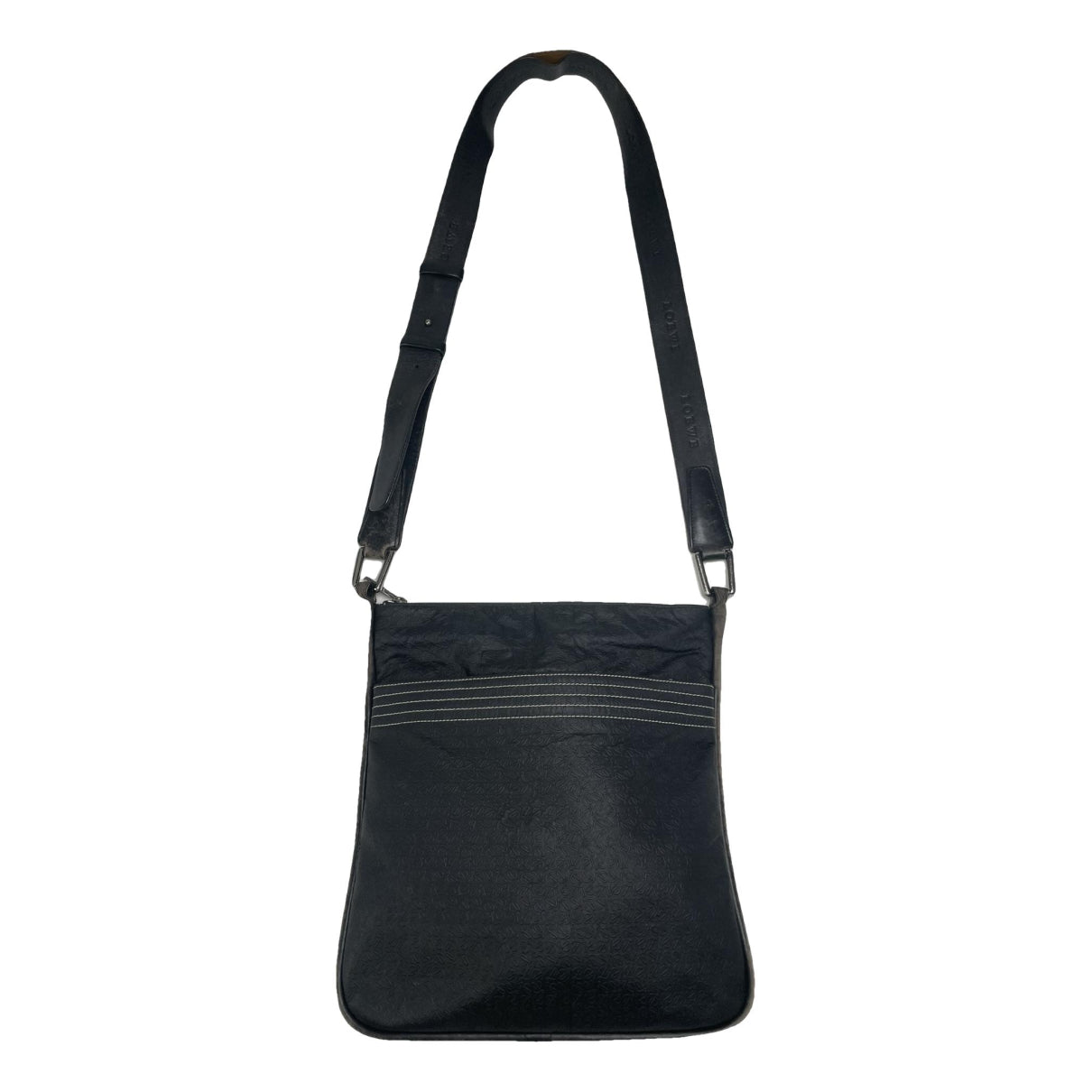 Loewe Cubi Black Leather Handbag image 1