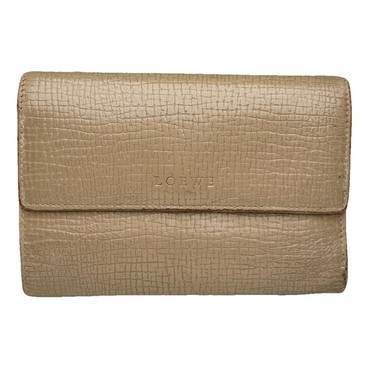 Loewe Puzzle Brown Leather Wallet image 1