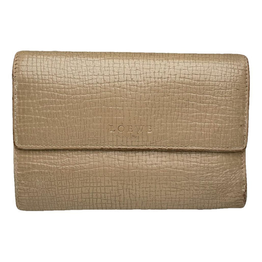 Loewe Puzzle Brown Leather Wallet image 1