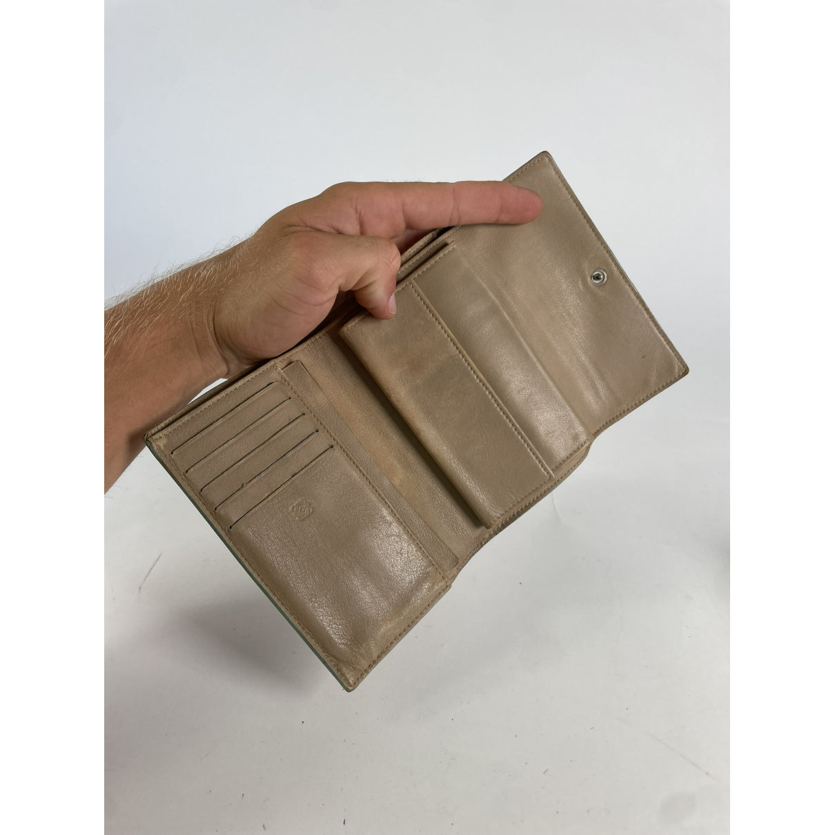 Loewe Puzzle Brown Leather Wallet image 3