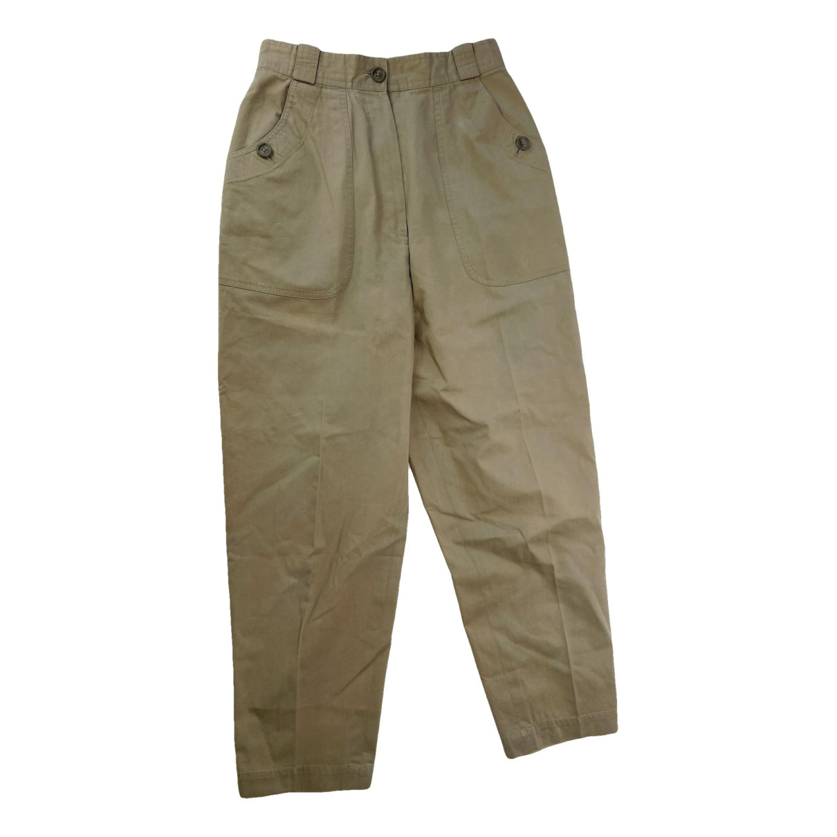 Dior Beige Cotton Trouser image 1