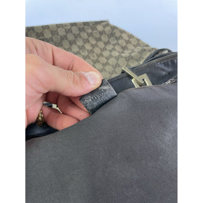 Gucci Jackie Vintage  Beige Cotton Handbag image 4