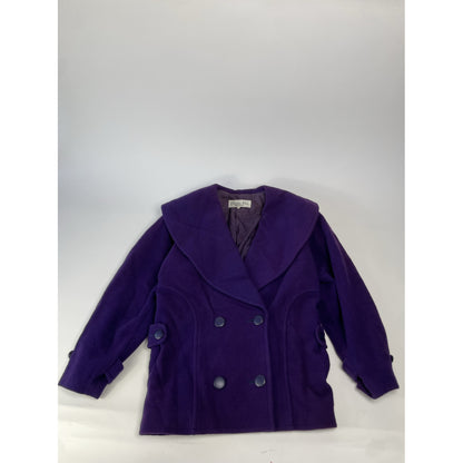 Dior Purple Wool Coat image 2