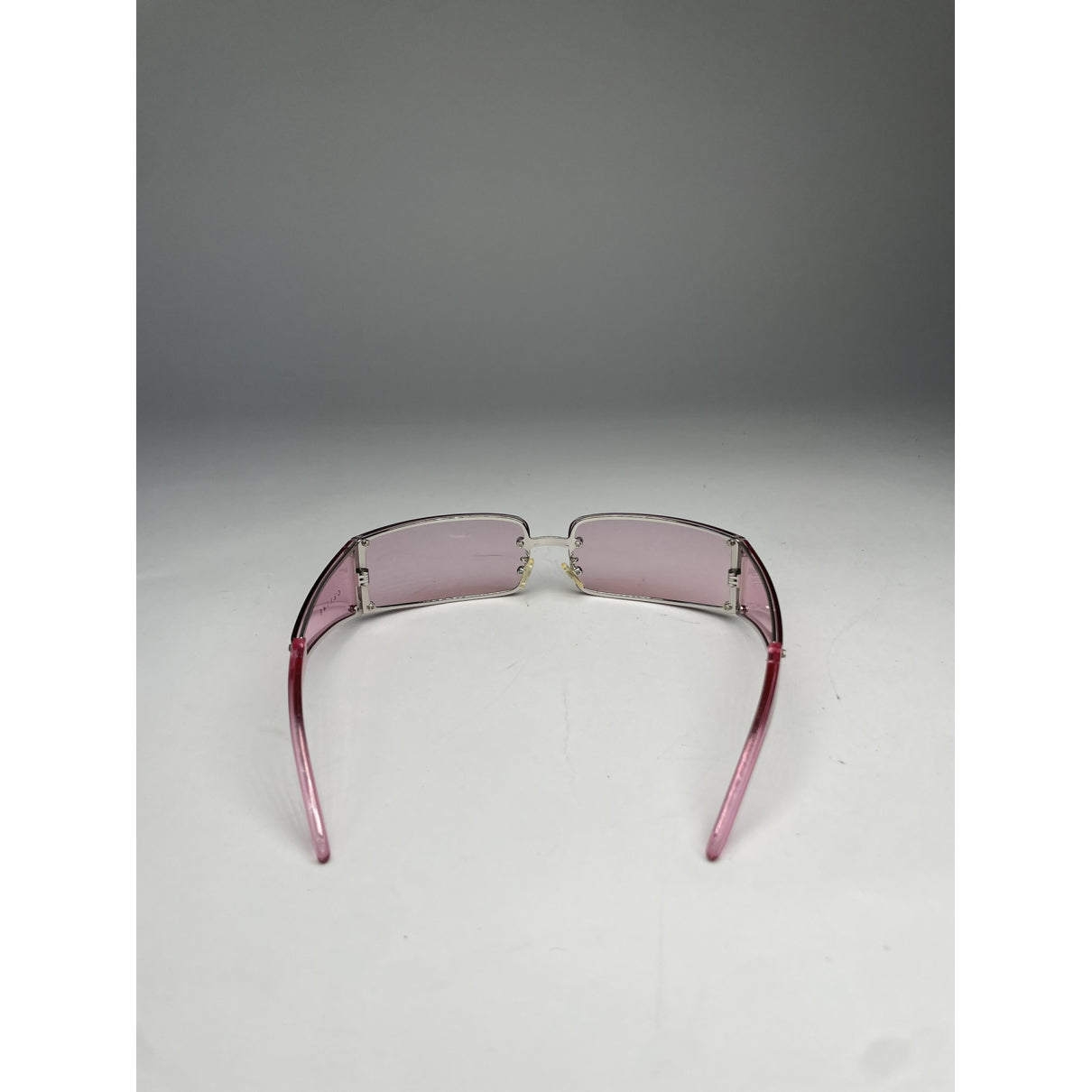 Celine Purple Plastic Sunglasses image 3