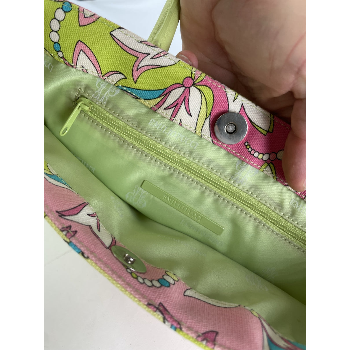 Emilio Pucci Multicolour Cotton Handbag image 3