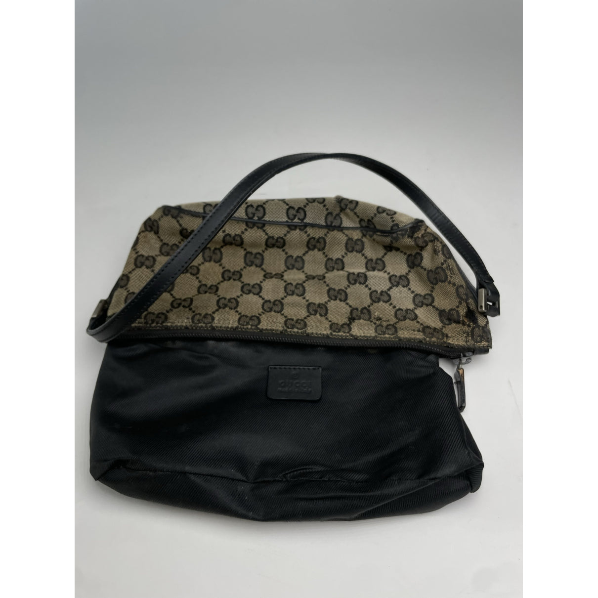 Gucci Jackie Vintage  Beige Cotton Handbag image 2