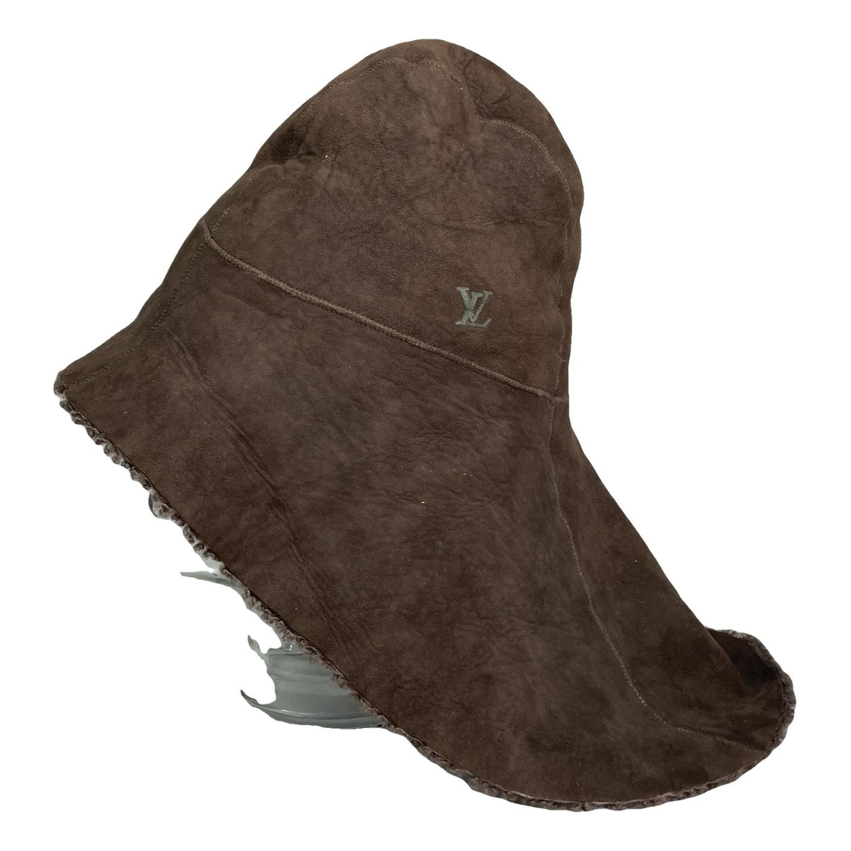 Louis Vuitton Brown Leather Hat image 1