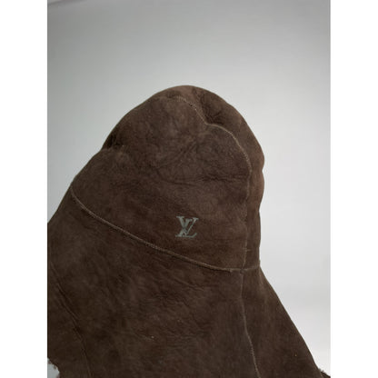 Louis Vuitton Brown Leather Hat image 2
