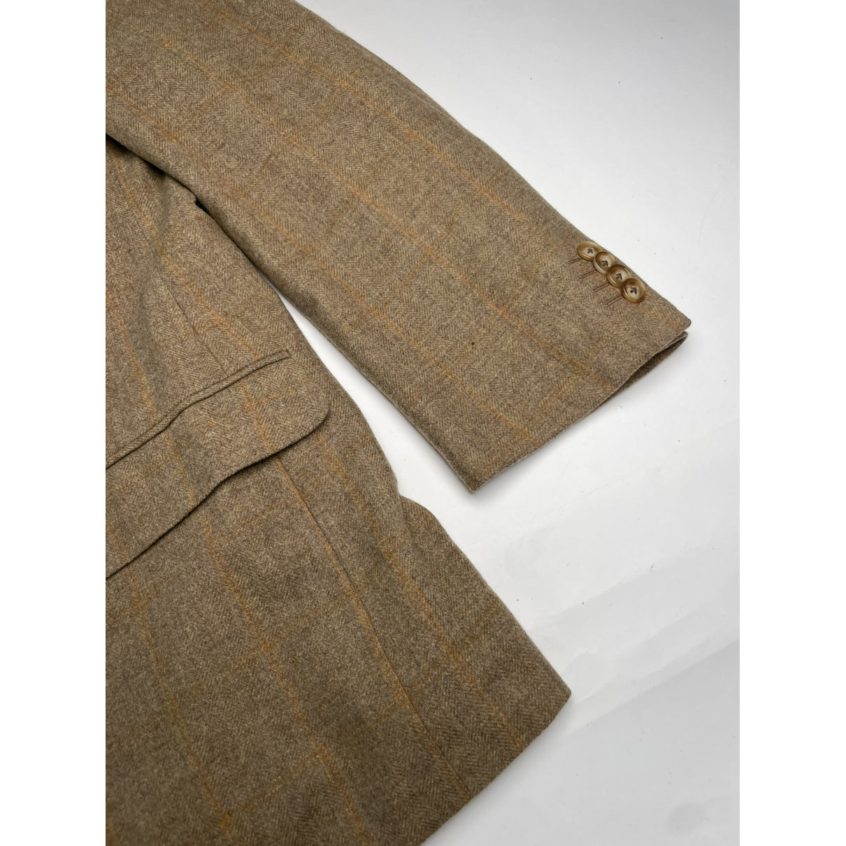 Zegna Brown Wool Coat image 3