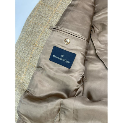 Zegna Brown Wool Coat image 5