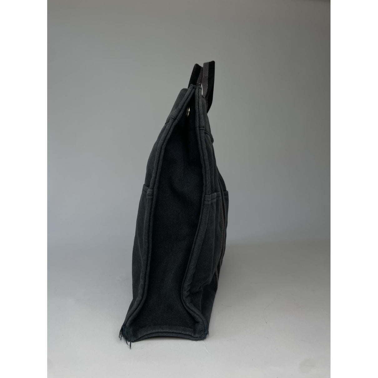 Hermès Black Cotton Handbag image 3