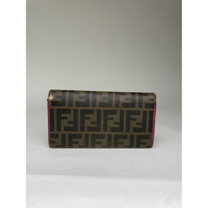 Fendi Baguette Brown Leather Wallet image 2