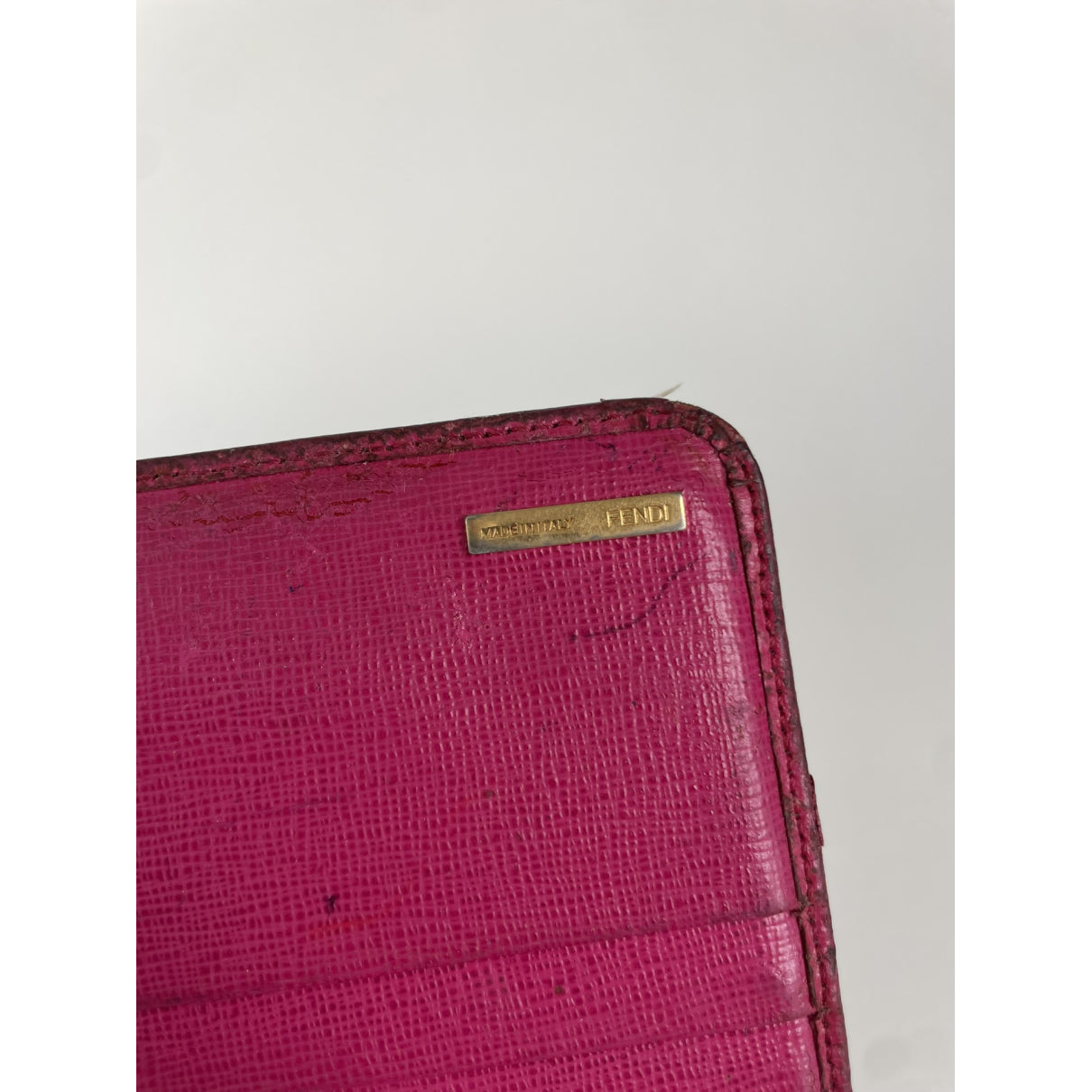 Fendi Baguette Brown Leather Wallet image 4