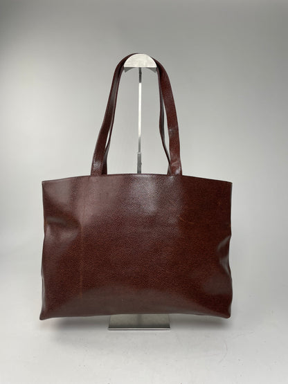 Vintage Givenchy Antigona Leather Shopper Bag Brown