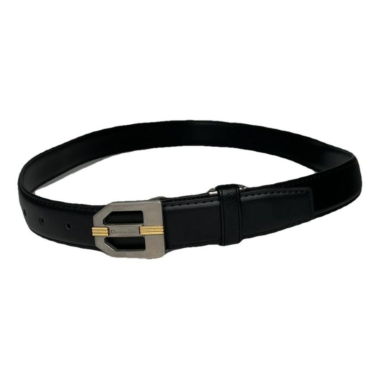 Dior Homme Black Leather Belt image 1