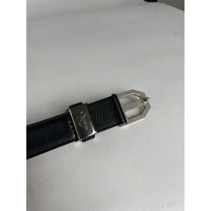 Dior Homme Black Leather Belt image 4