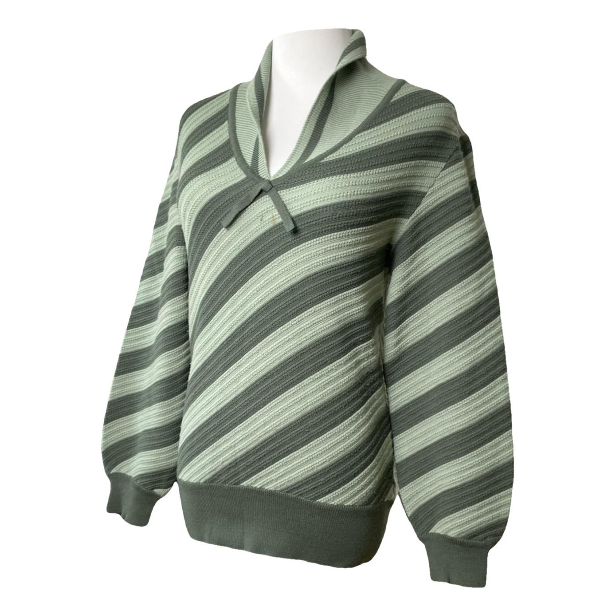 Dior J'Adior Green Wool Knitwear image 1