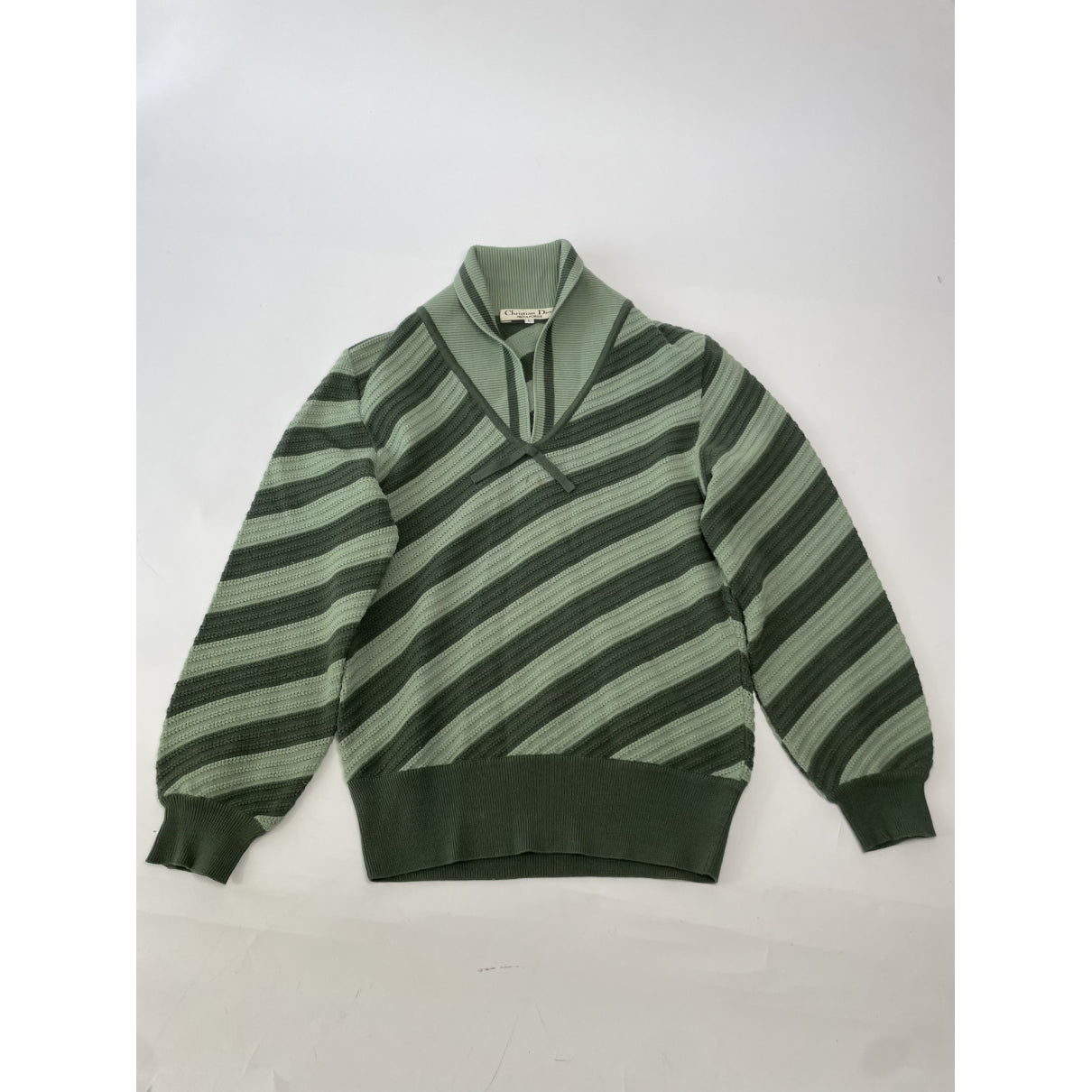 Dior J'Adior Green Wool Knitwear image 4