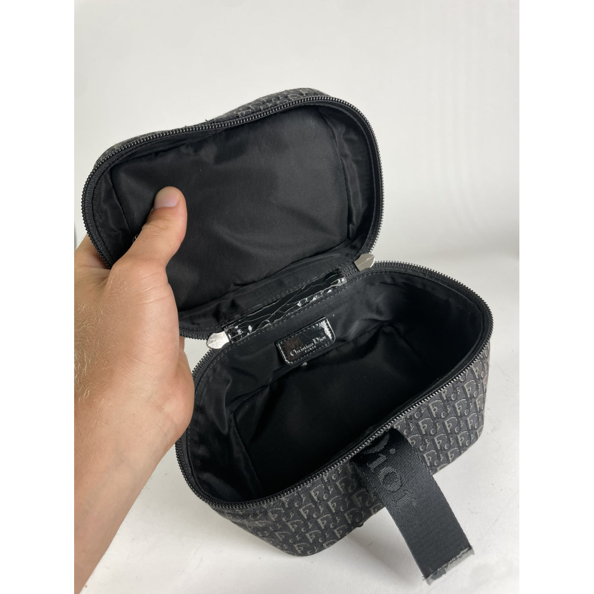 Dior Saddle Black Cotton Handbag image 2