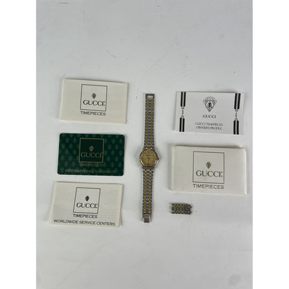 Gucci Signora Other Gold And Steel Watche image 3