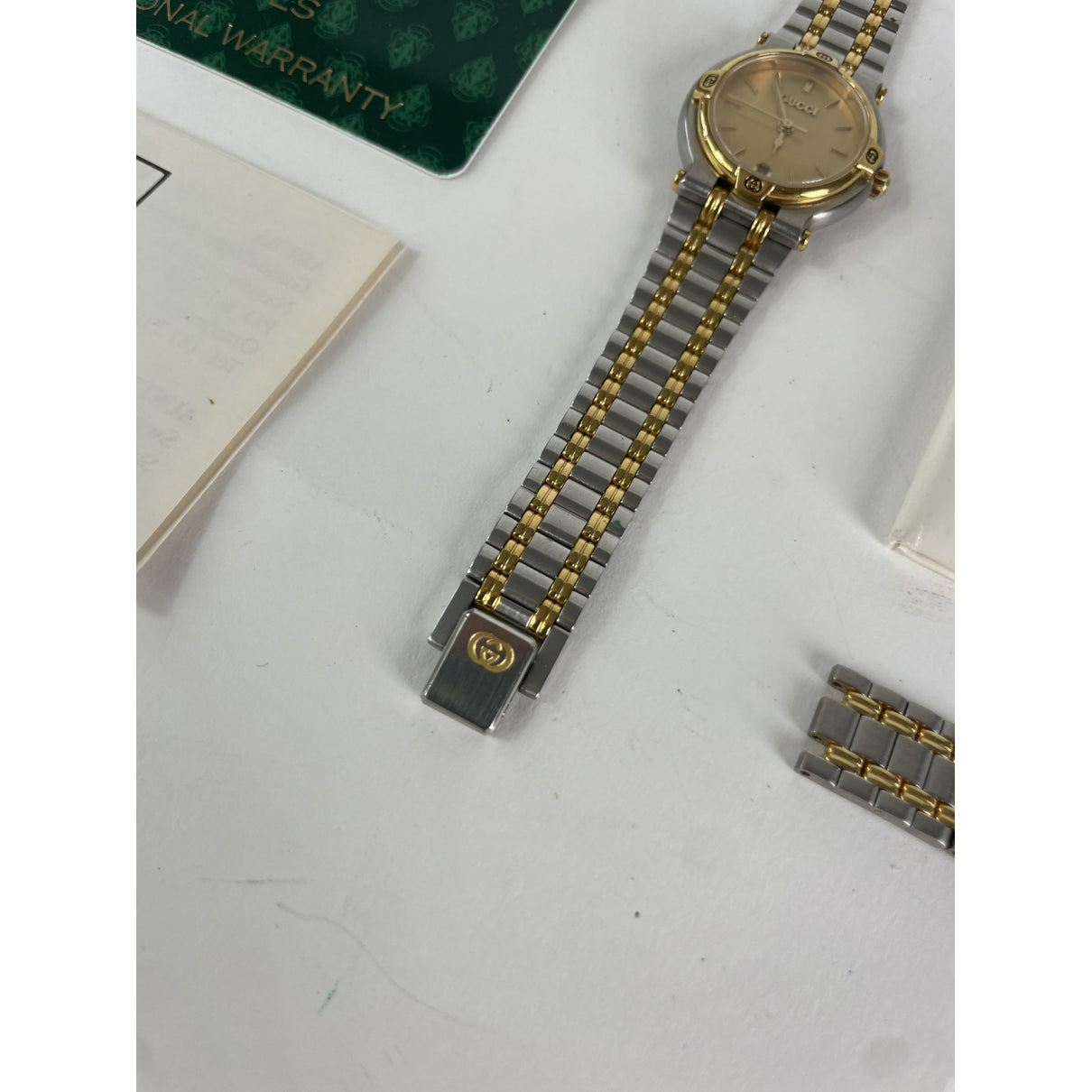 Gucci Signora Other Gold And Steel Watche image 4