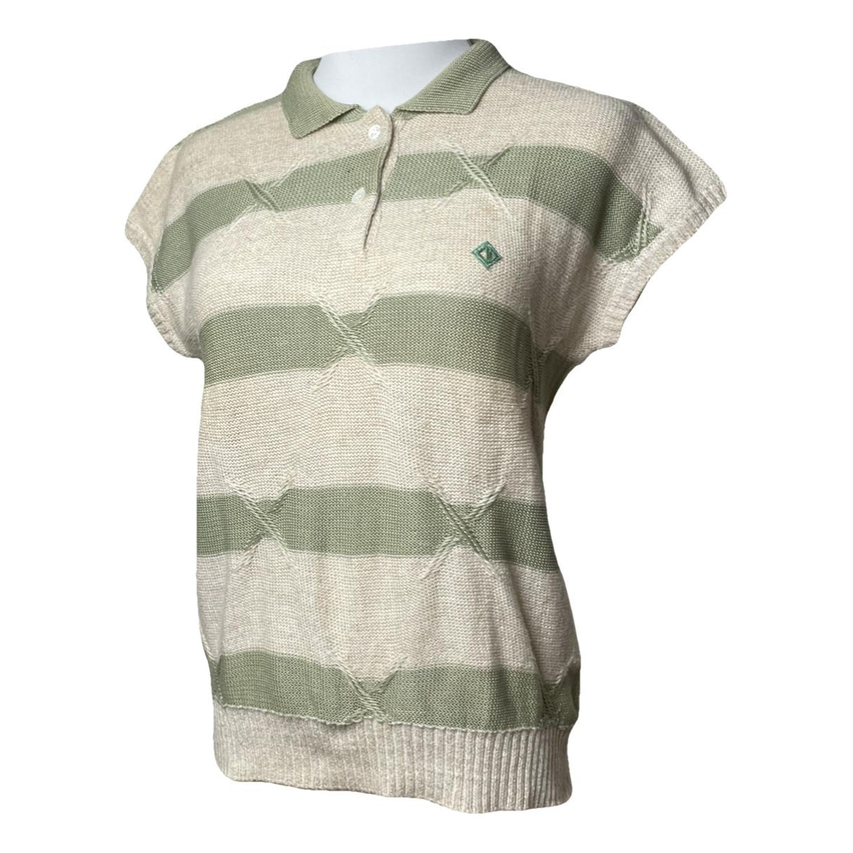 Dior J'Adior Beige Linen Top image 1