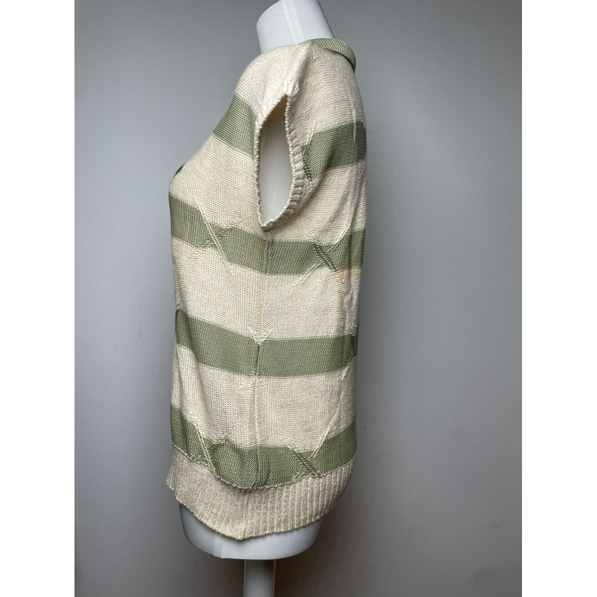 Dior J'Adior Beige Linen Top image 2