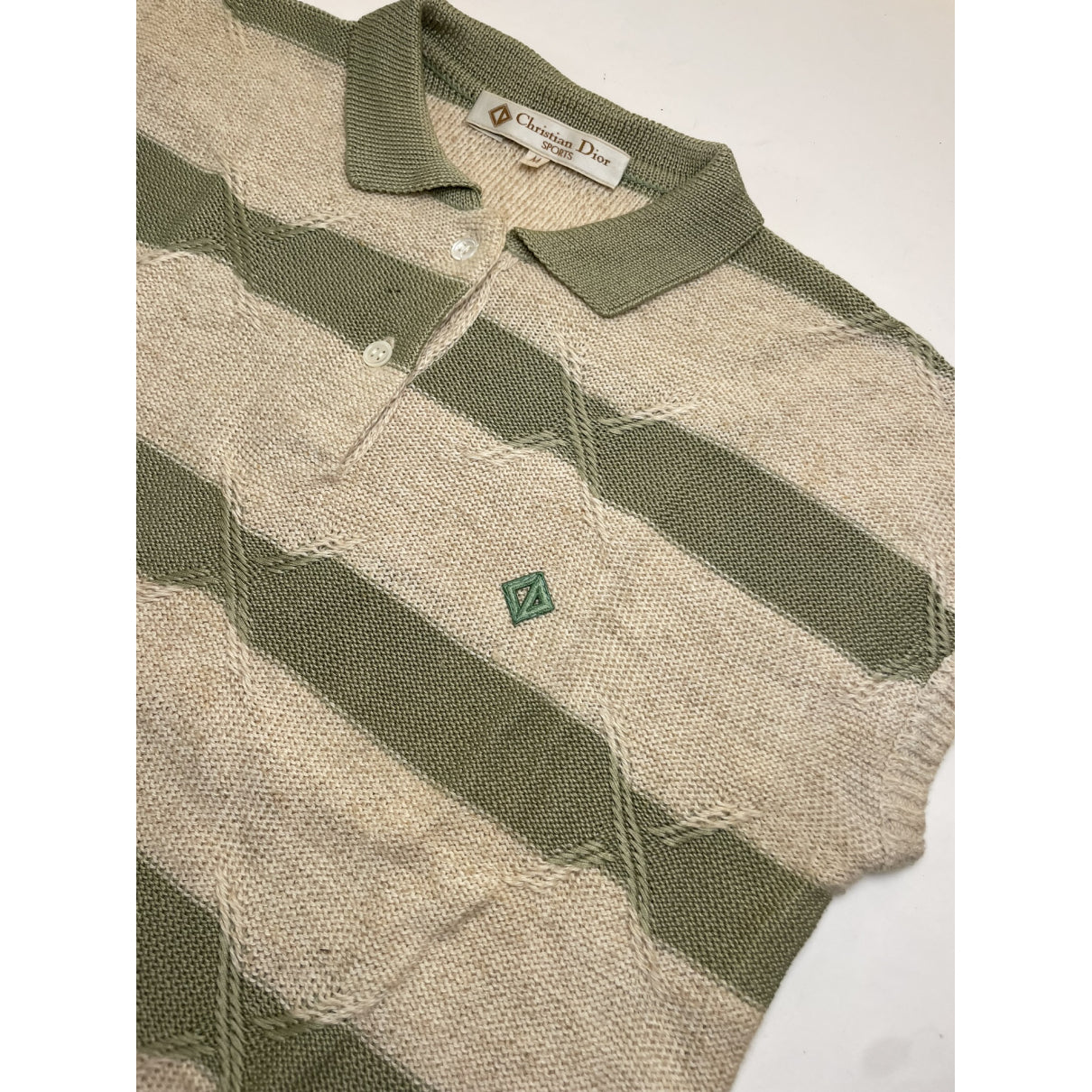 Dior J'Adior Beige Linen Top image 5