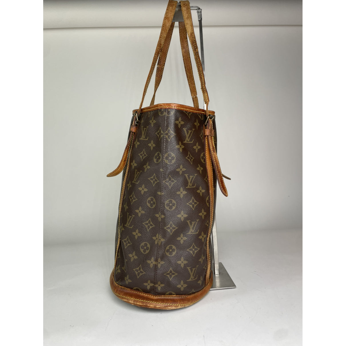 Louis Vuitton Ambre  Brown Leather Handbag image 5