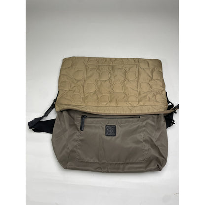 Pleats Please Gold Cotton Handbag image 2