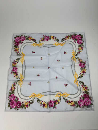Vintage Christian Dior Silk Scarf