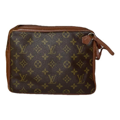 Louis Vuitton Metis Brown Leather Clutch Bag image 1