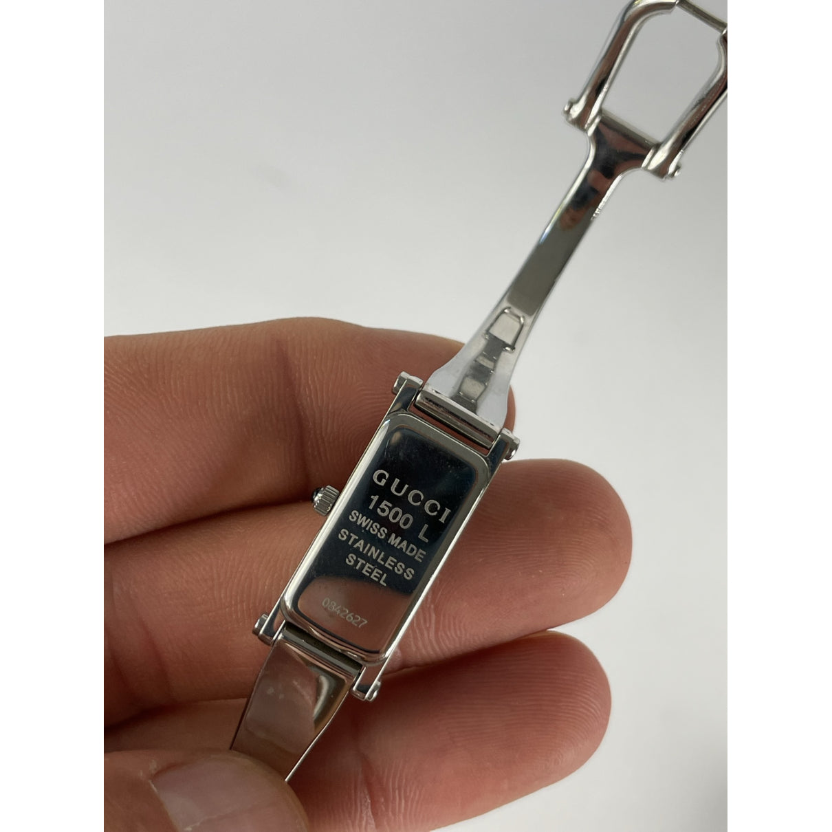 Gucci Horsebit Silver Steel Watche image 4