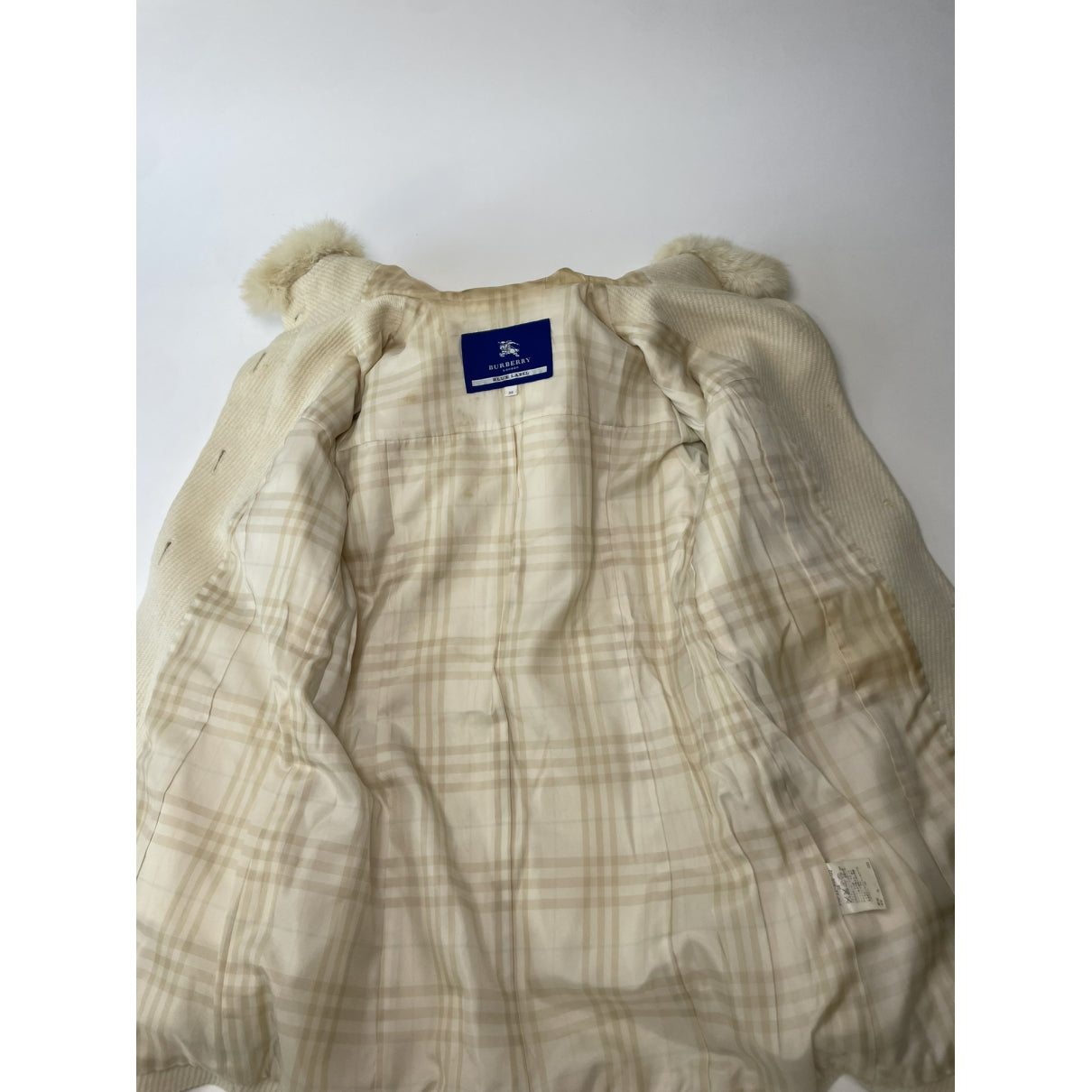 Burberry Chelsea Beige Wool Coat image 4