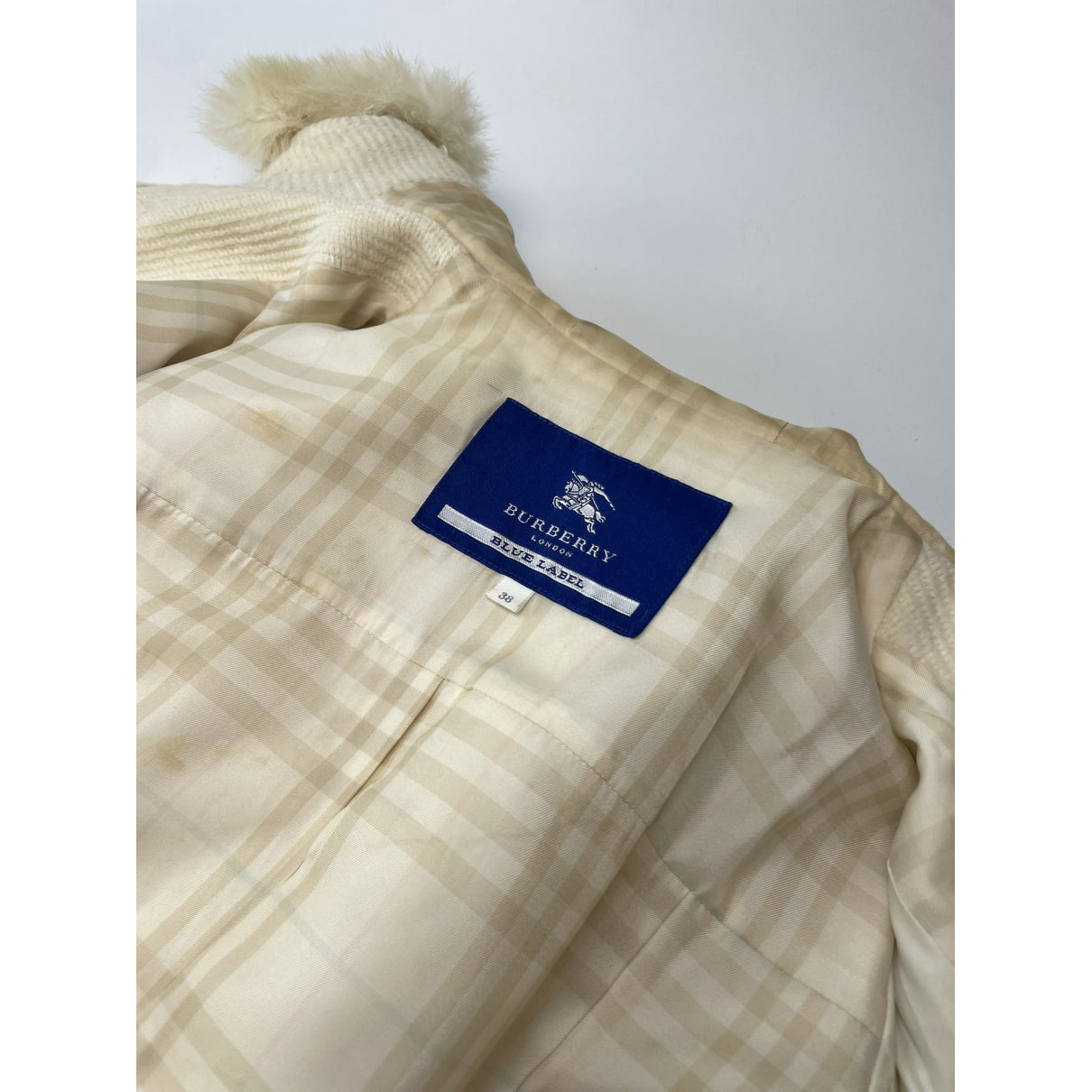 Burberry Chelsea Beige Wool Coat image 5