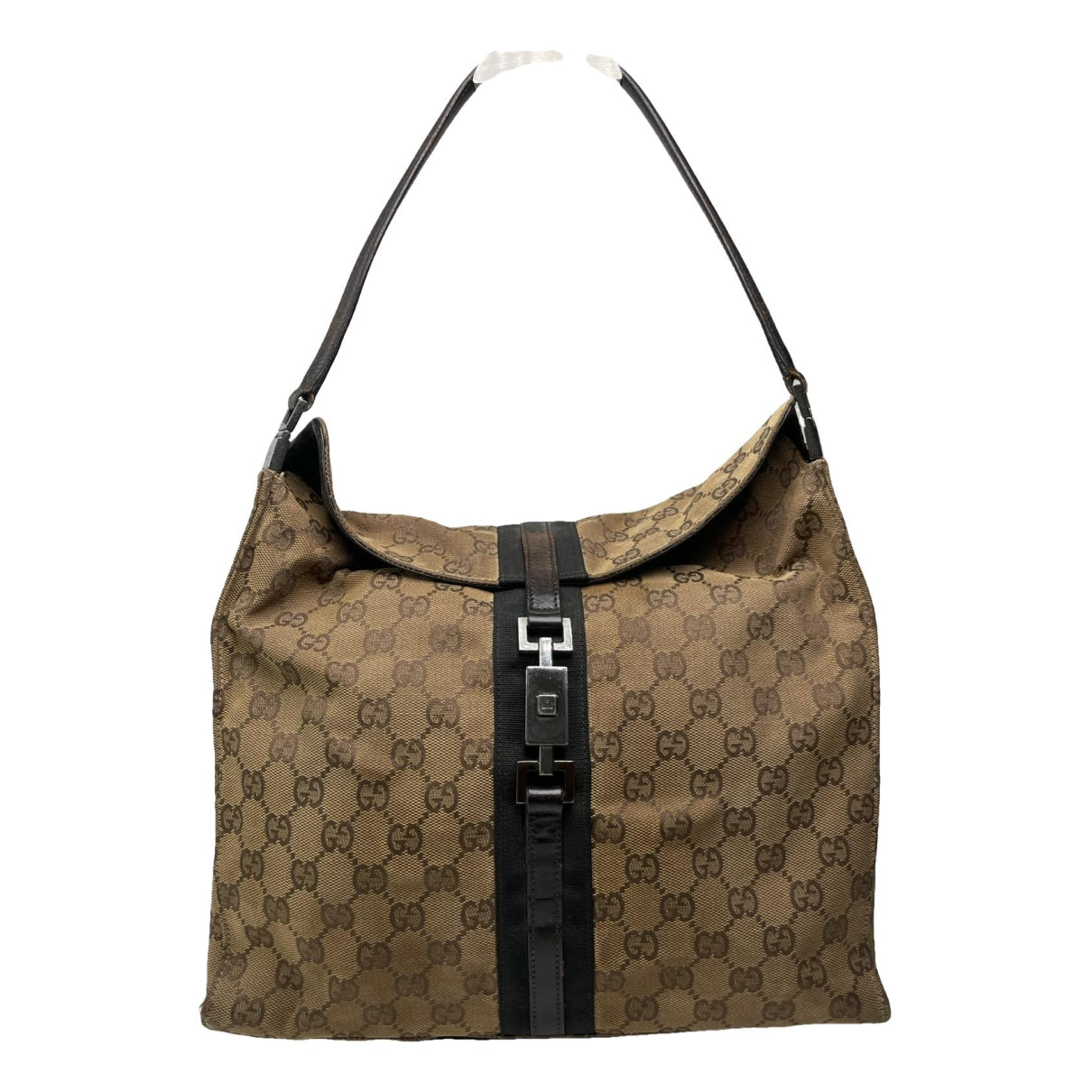 Gucci Jackie Vintage  Beige Cotton Handbag image 1