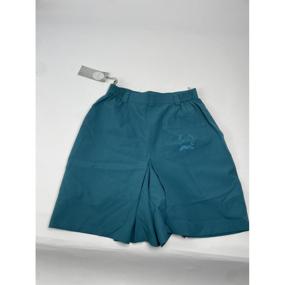 Dior Blue Cotton Short image 4