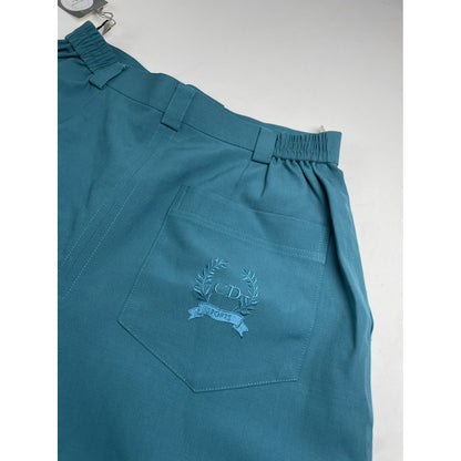 Dior Blue Cotton Short image 5