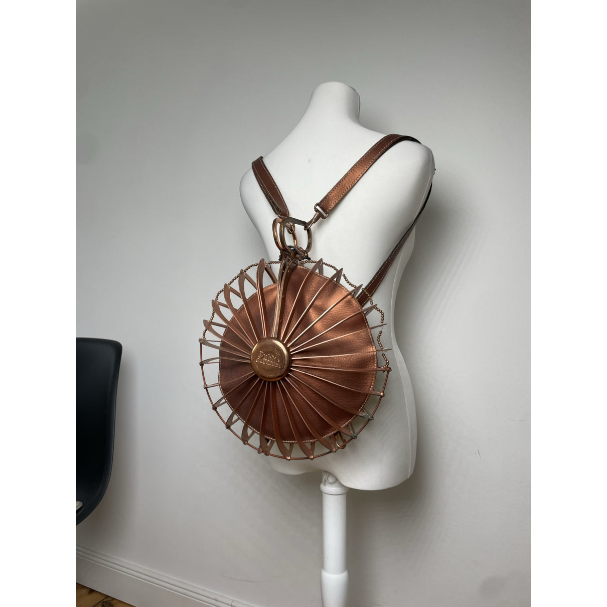 Jean Paul Gaultier Brown Leather Handbag image 4