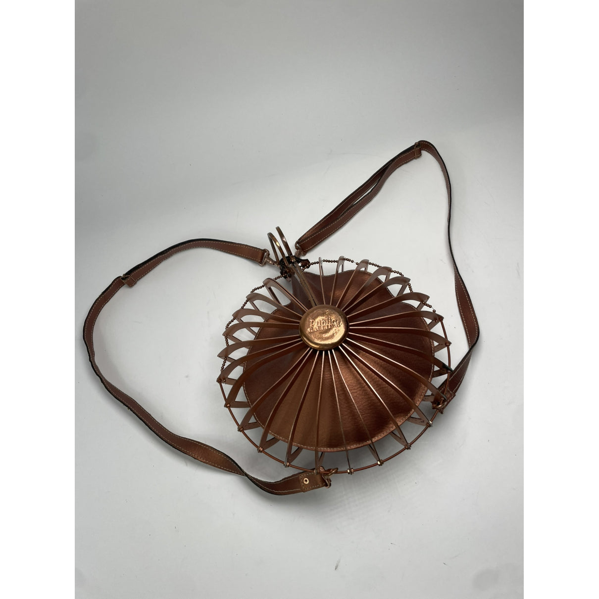 Jean Paul Gaultier Brown Leather Handbag image 5