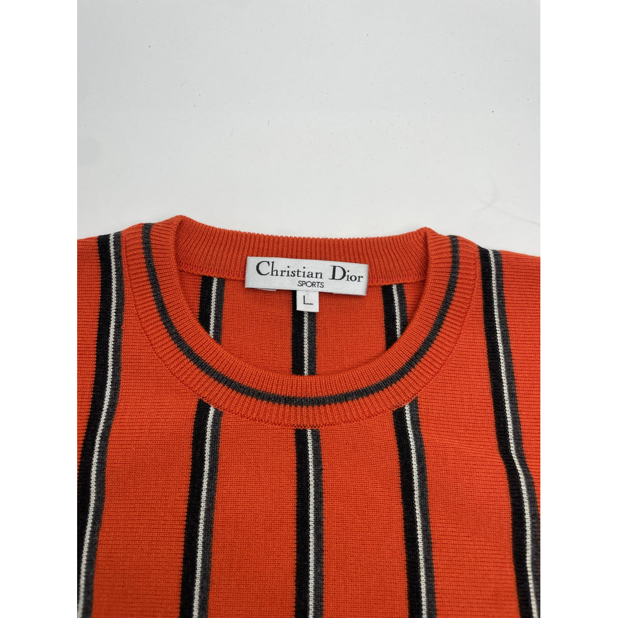 Dior J'Adior Orange Wool Knitwear image 5